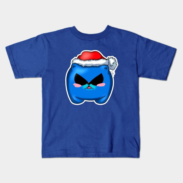 Poku X-Mas Kids T-Shirt by LinYue